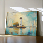 Landscape 266 Canvas Art 90 x 60 cm / Stretched on hidden frame