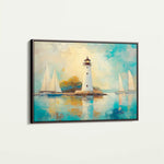 Landscape 266 Canvas Art 90 x 60 cm / Stretched on hidden frame