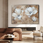Floral Canvas Wall Art WAD267-F 90 x 60 cm / Stretched on hidden frame