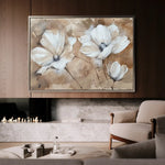 Floral Canvas Wall Art WAD267-F 90 x 60 cm / Stretched on hidden frame