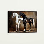 Horses 267 Canvas Art 90 x 60 cm / Stretched on hidden frame