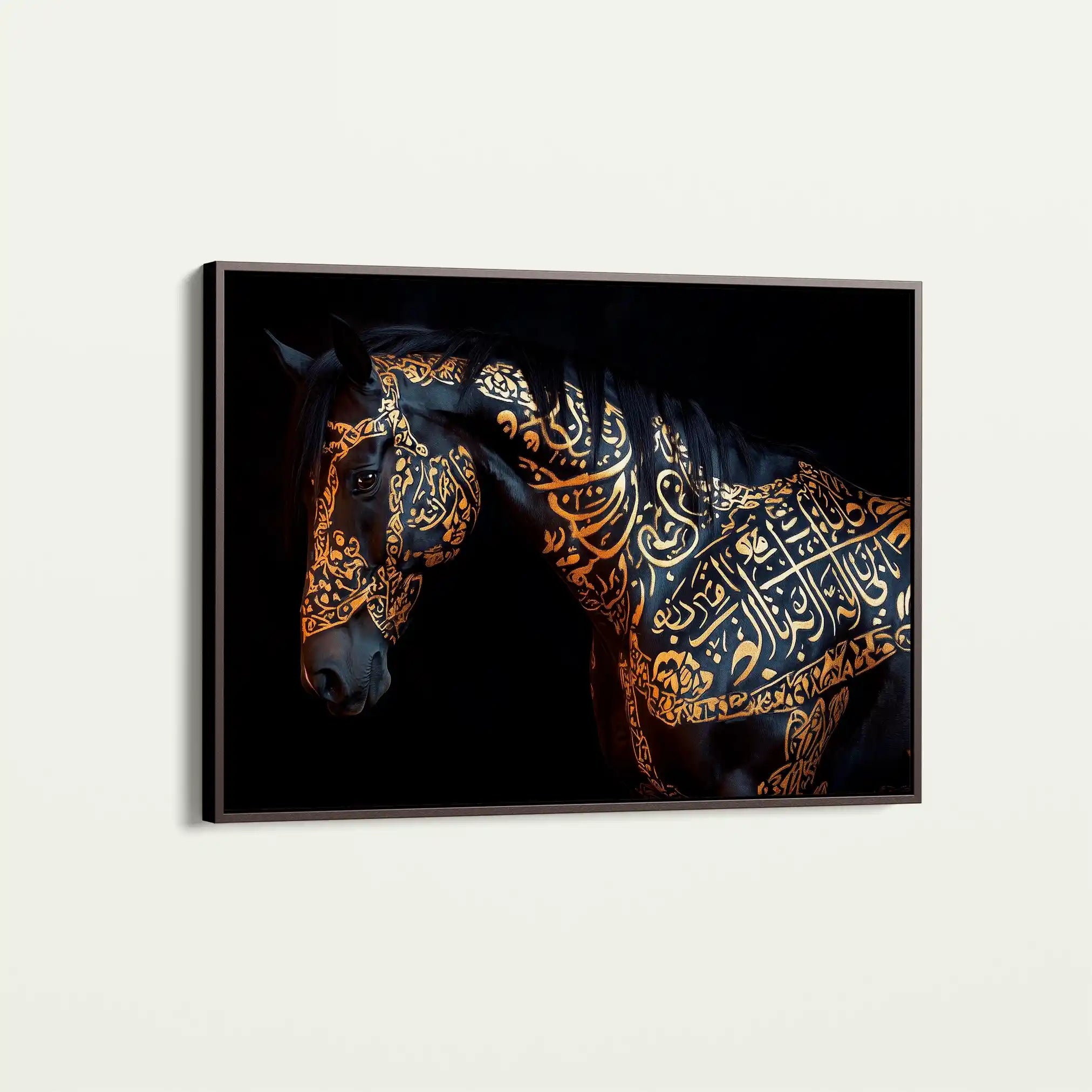 Horses 268 Canvas Art 90 x 60 cm / Stretched on hidden frame