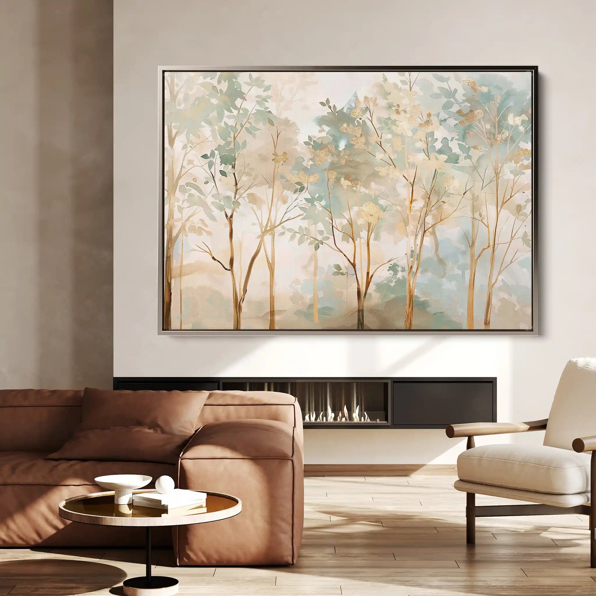 Floral Canvas Wall Art WAD269-F 90 x 60 cm / Stretched on hidden frame