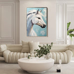 Horses 269 Canvas Art 90 x 60 cm / Stretched on hidden frame