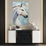 Horses 269 Canvas Art 90 x 60 cm / Stretched on hidden frame