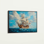 Landscape 269 Canvas Art 90 x 60 cm / Stretched on hidden frame