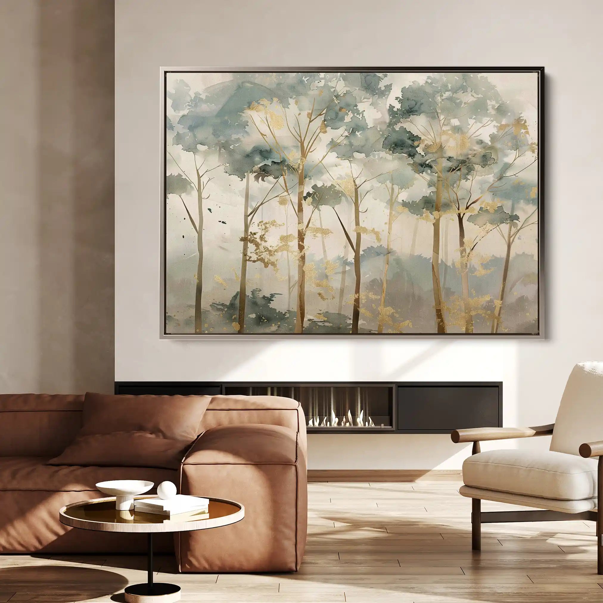 Floral Canvas Wall Art WAD270-F 90 x 60 cm / Stretched on hidden frame