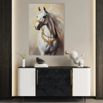 Horses 270 Canvas Art 90 x 60 cm / Stretched on hidden frame