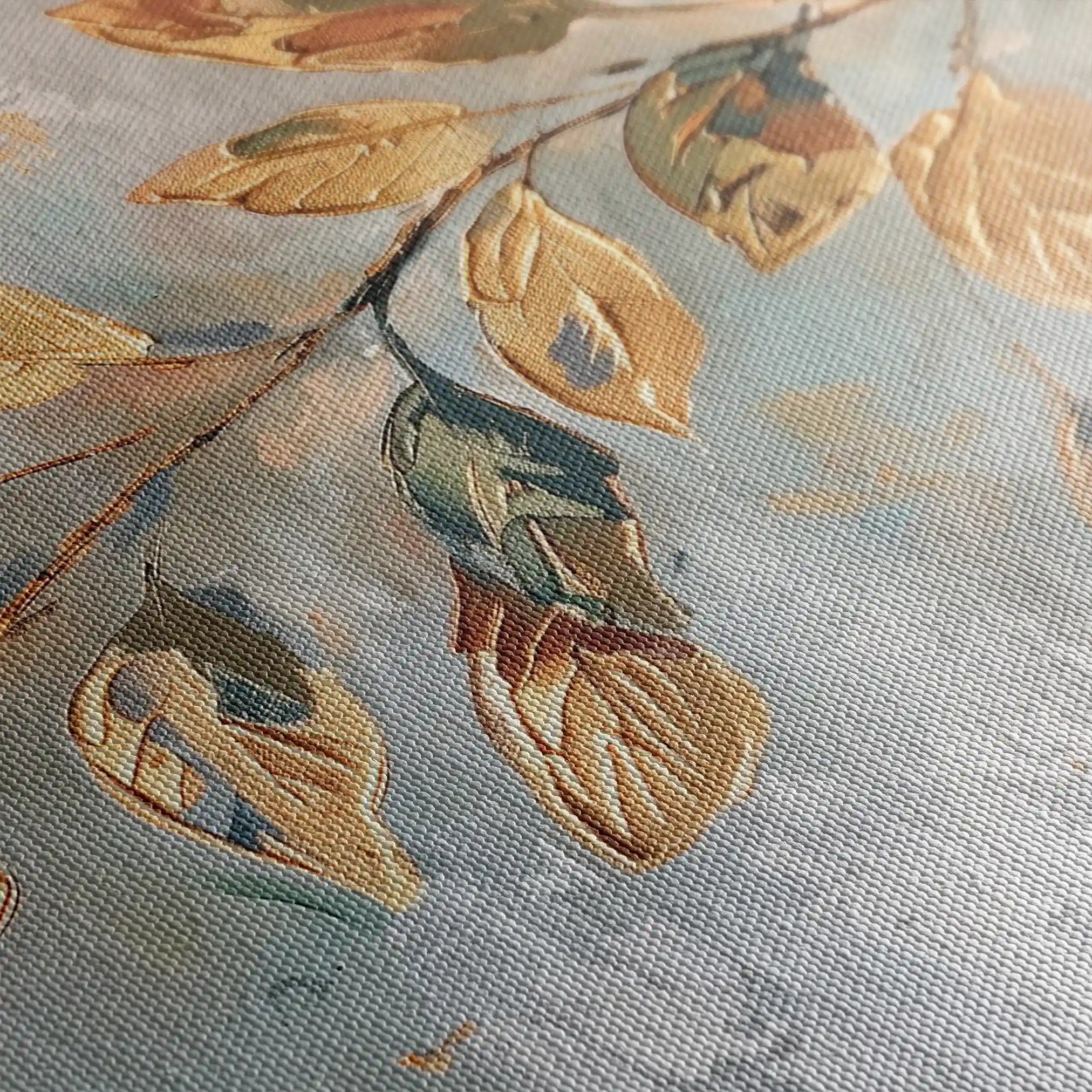 Floral Canvas Wall Art WAD271-F 90 x 60 cm / Stretched on hidden frame