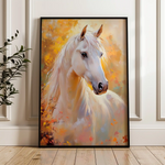 Horses 271 Canvas Art 90 x 60 cm / Stretched on hidden frame