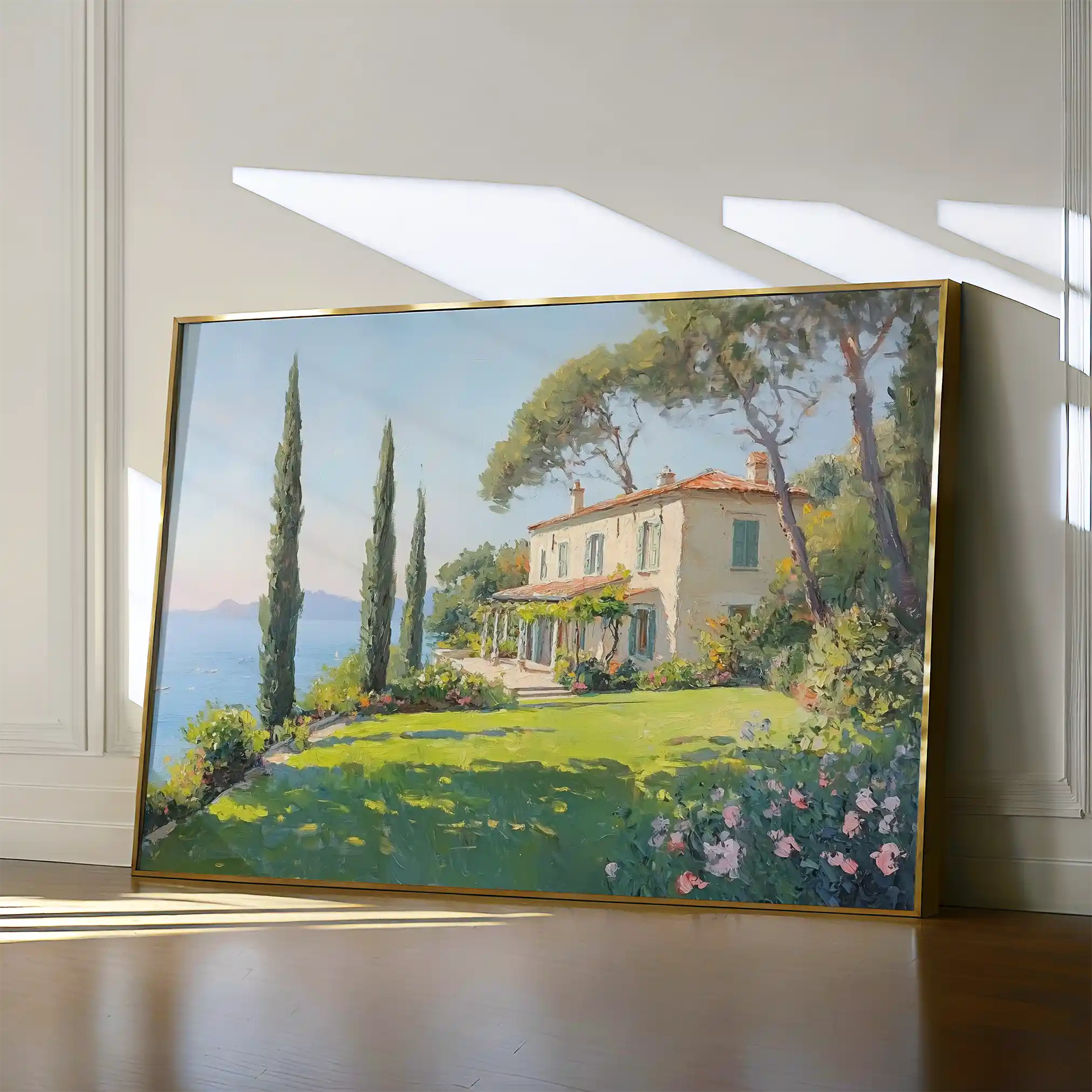 Landscape 271 Canvas Art 90 x 60 cm / Stretched on hidden frame