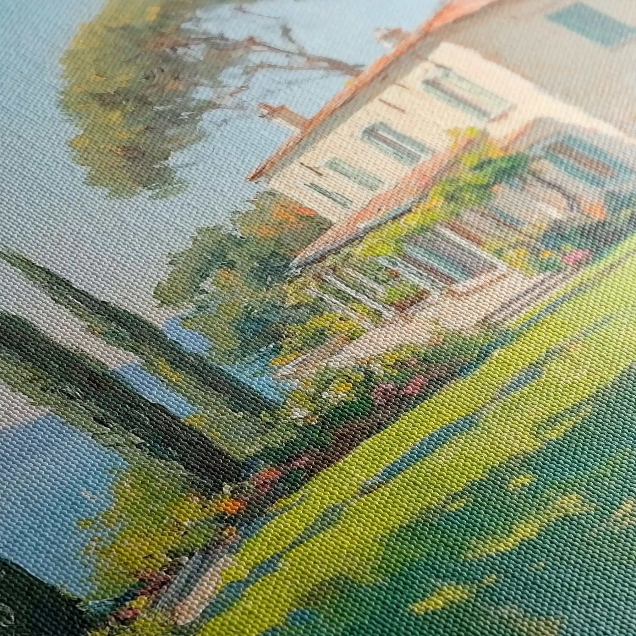 Landscape 271 Canvas Art 90 x 60 cm / Stretched on hidden frame