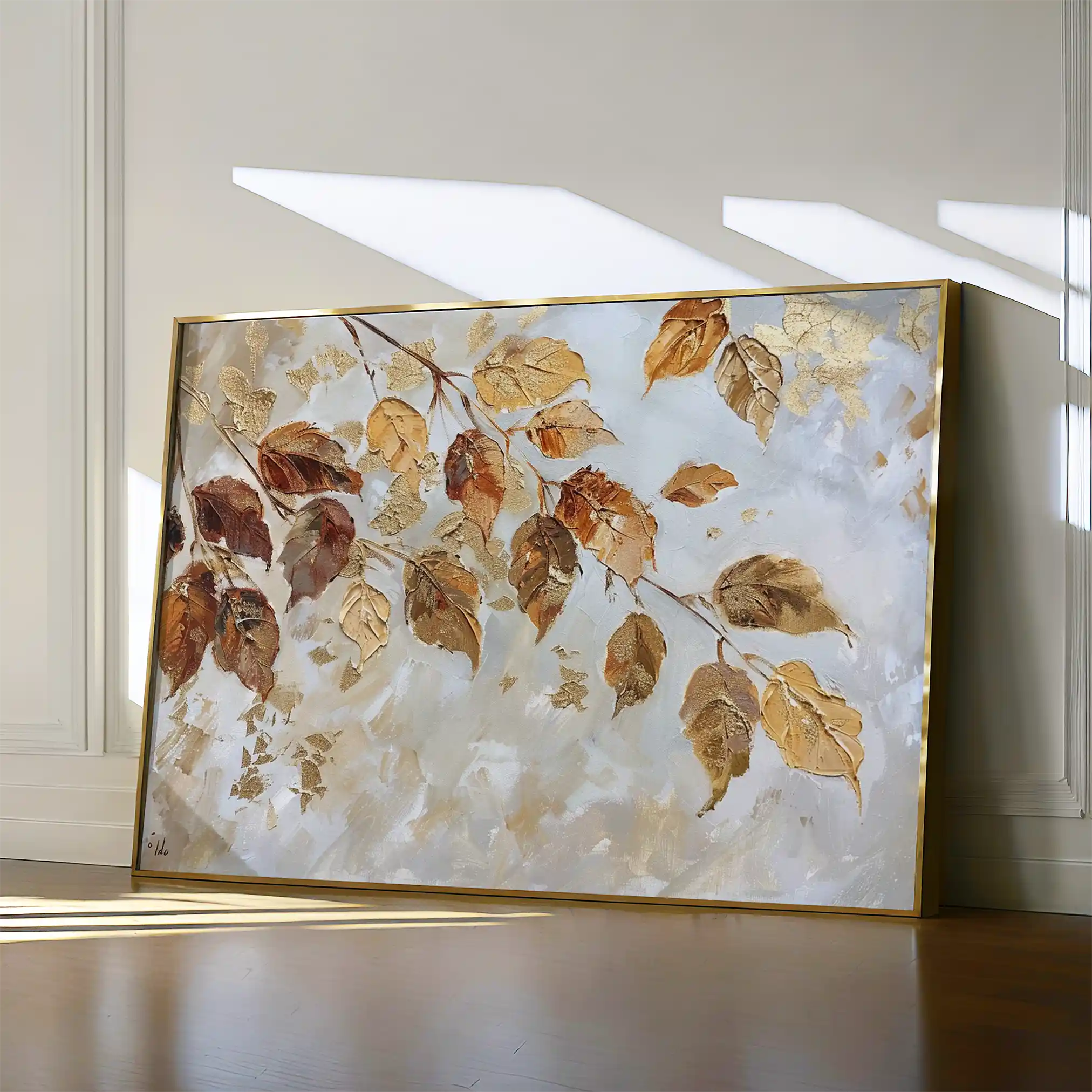 Floral Canvas Wall Art WAD272-F 90 x 60 cm / Stretched on hidden frame