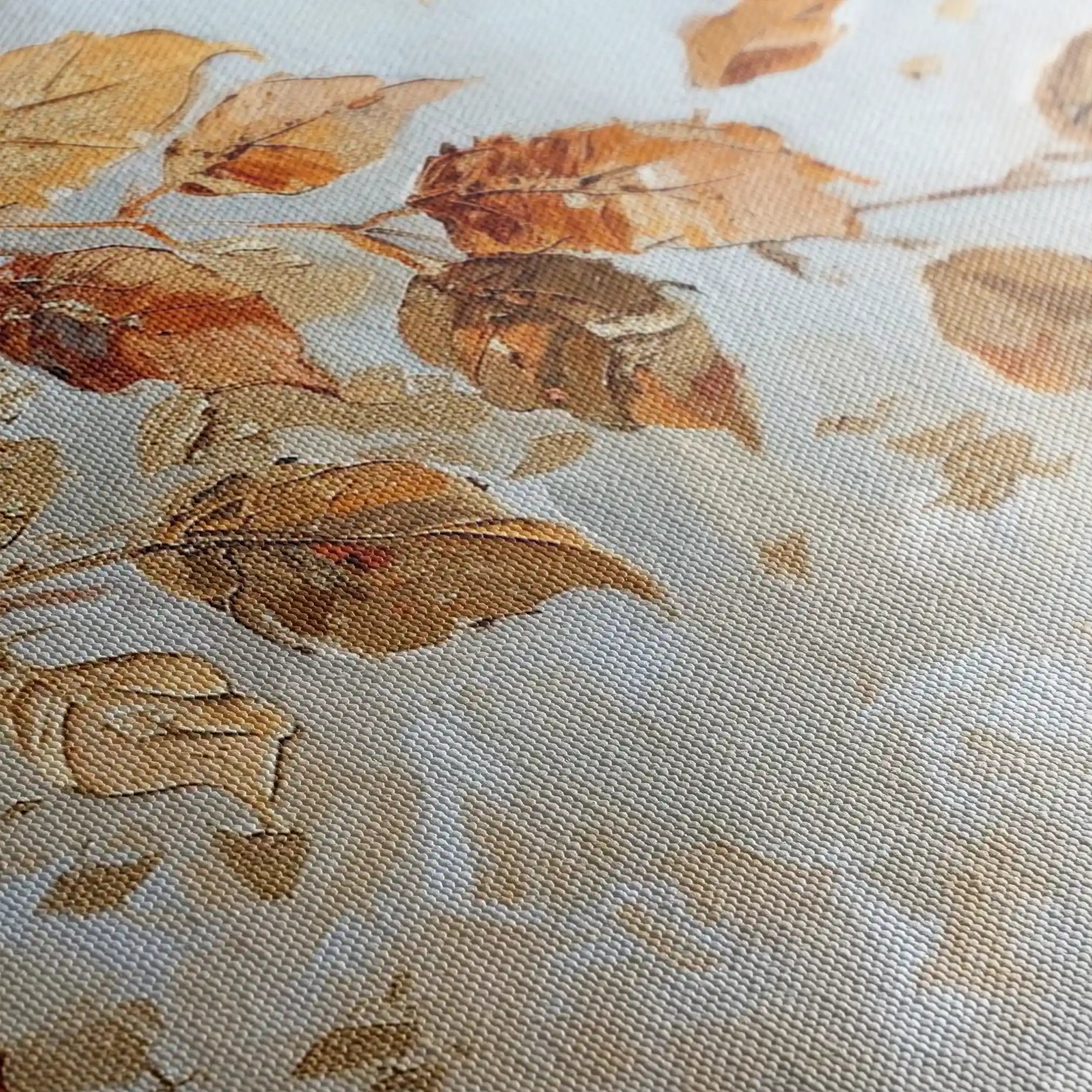 Floral Canvas Wall Art WAD272-F 90 x 60 cm / Stretched on hidden frame