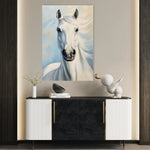 Horses 272 Canvas Art 90 x 60 cm / Stretched on hidden frame