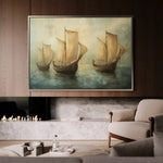 Landscape 272 Canvas Art 90 x 60 cm / Stretched on hidden frame