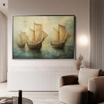 Landscape 272 Canvas Art 90 x 60 cm / Stretched on hidden frame