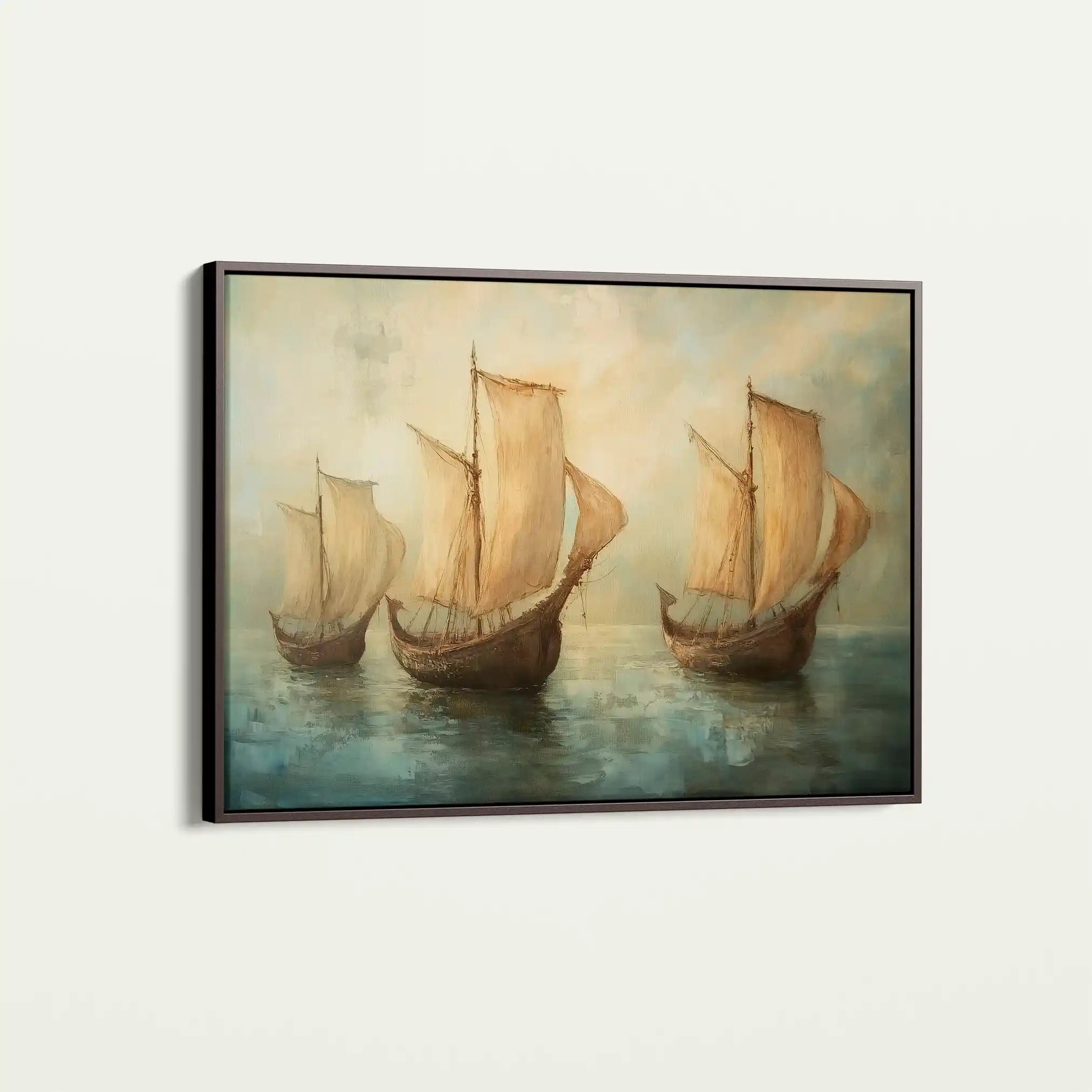 Landscape 272 Canvas Art 90 x 60 cm / Stretched on hidden frame