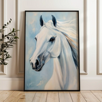 Horses 273 Canvas Art 90 x 60 cm / Stretched on hidden frame