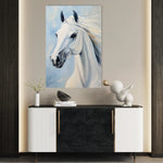 Horses 273 Canvas Art 90 x 60 cm / Stretched on hidden frame