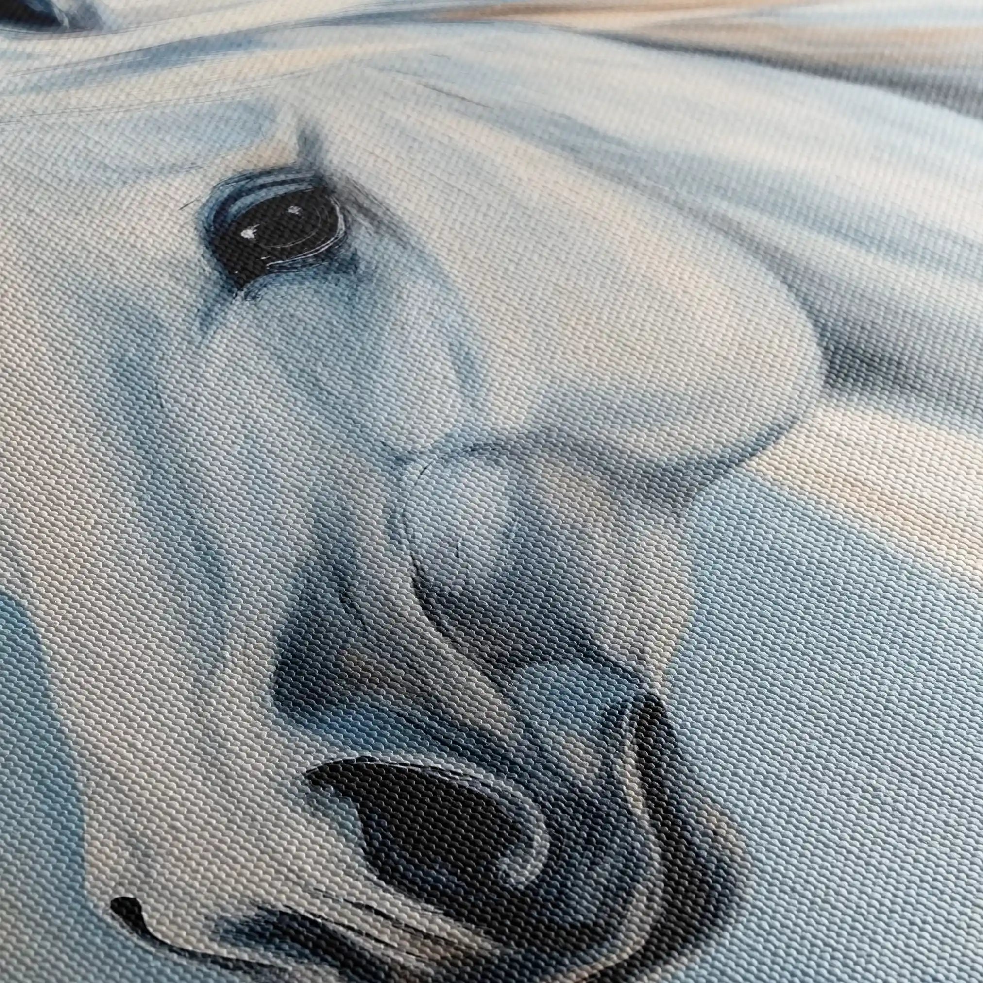 Horses 273 Canvas Art 90 x 60 cm / Stretched on hidden frame
