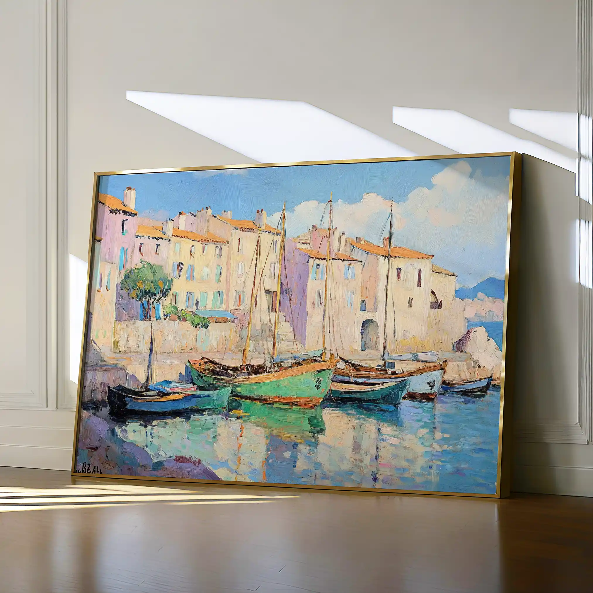 Landscape 273 Canvas Art 90 x 60 cm / Stretched on hidden frame