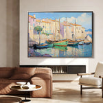 Landscape 273 Canvas Art 90 x 60 cm / Stretched on hidden frame