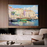 Landscape 273 Canvas Art 90 x 60 cm / Stretched on hidden frame