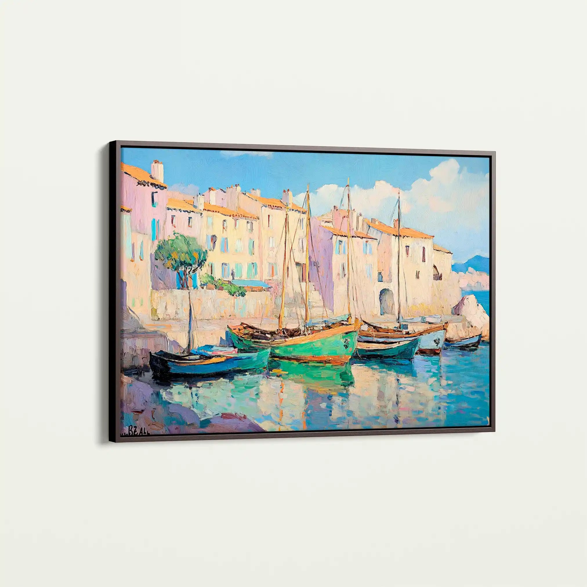 Landscape 273 Canvas Art 90 x 60 cm / Stretched on hidden frame