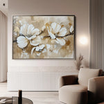Floral Canvas Wall Art WAD274-F 90 x 60 cm / Stretched on hidden frame