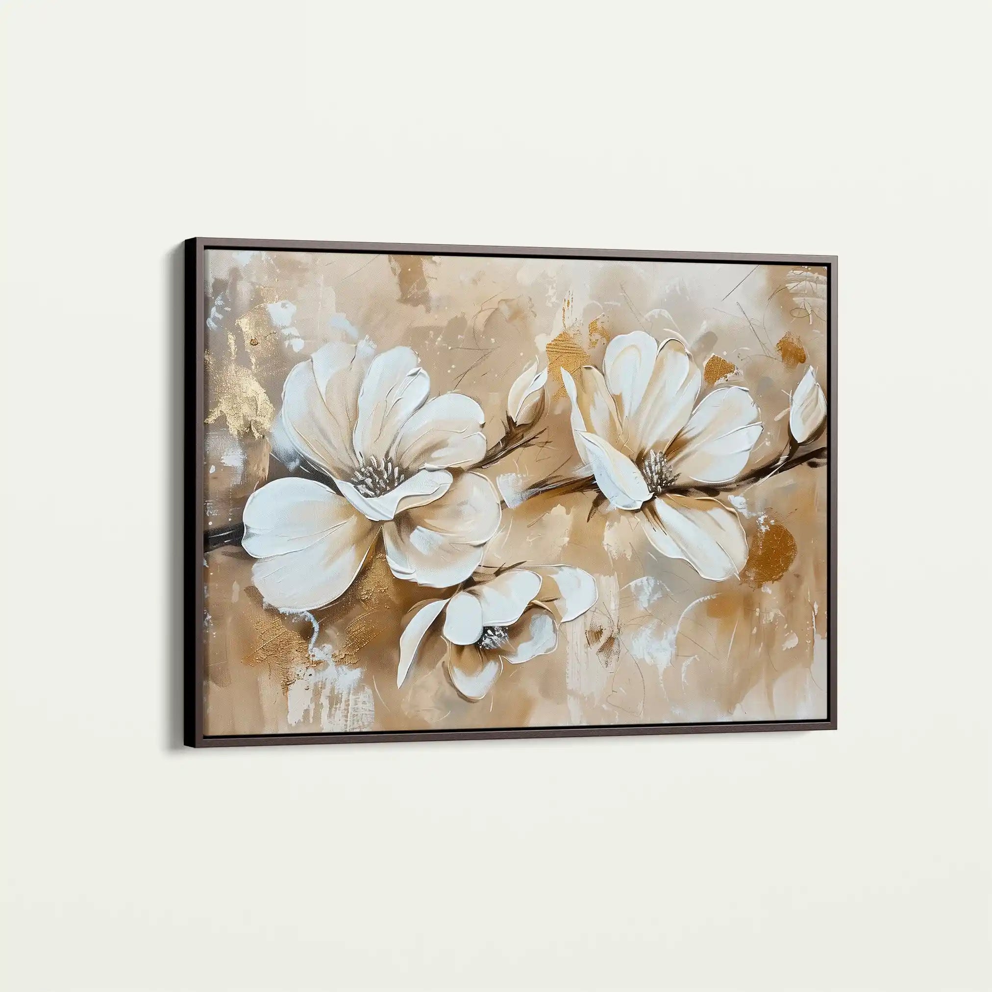 Floral Canvas Wall Art WAD274-F 90 x 60 cm / Stretched on hidden frame