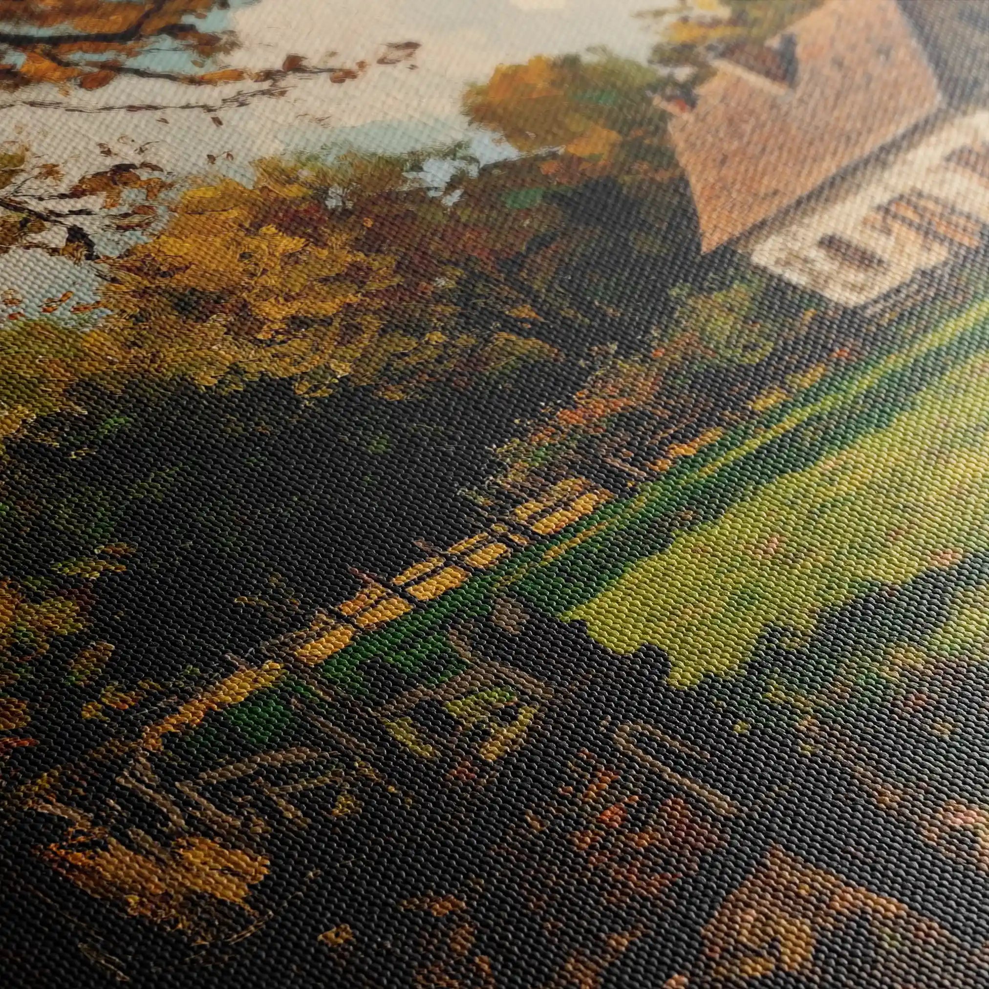 Landscape 274 Canvas Art 90 x 60 cm / Stretched on hidden frame