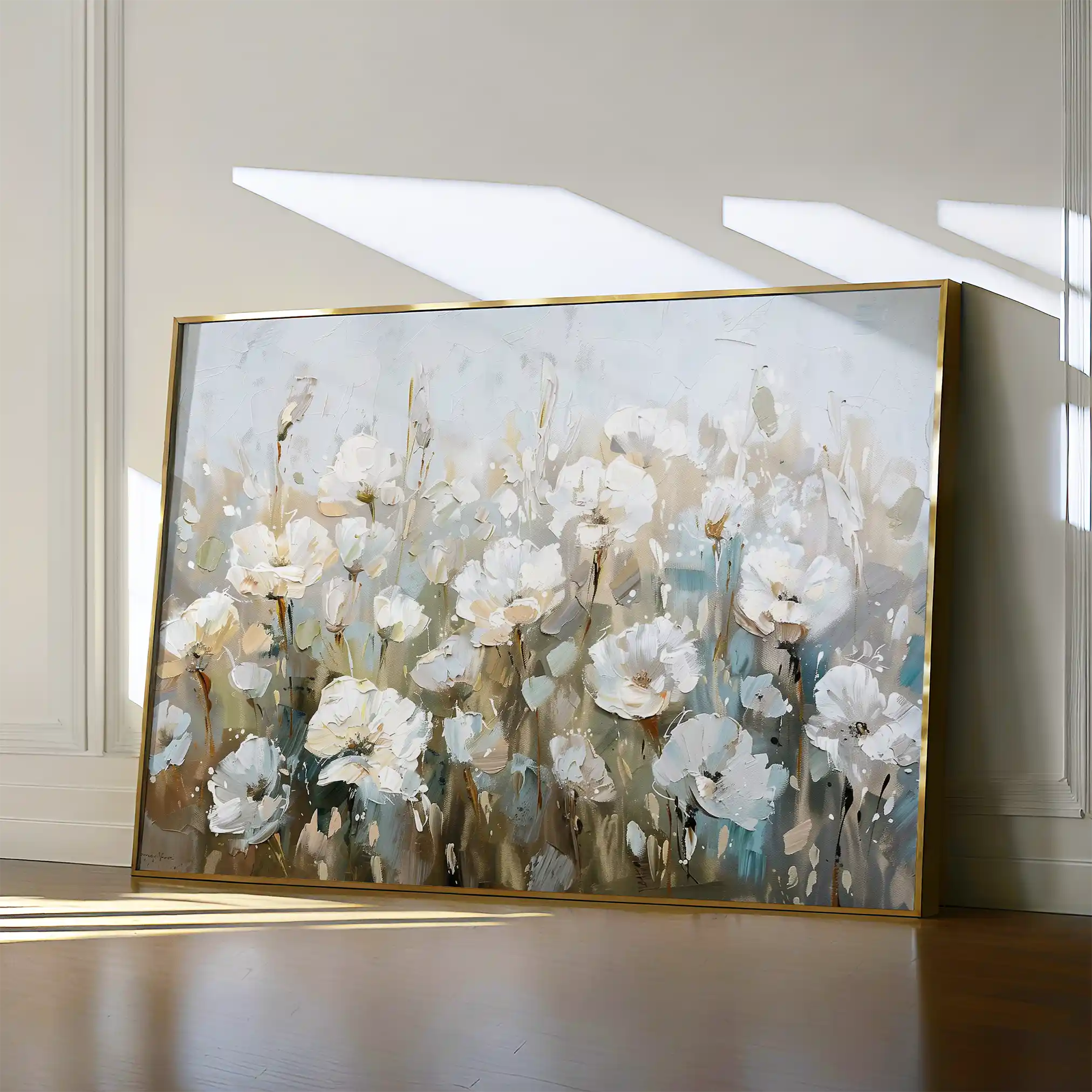 Floral Canvas Wall Art WAD275-F 90 x 60 cm / Stretched on hidden frame