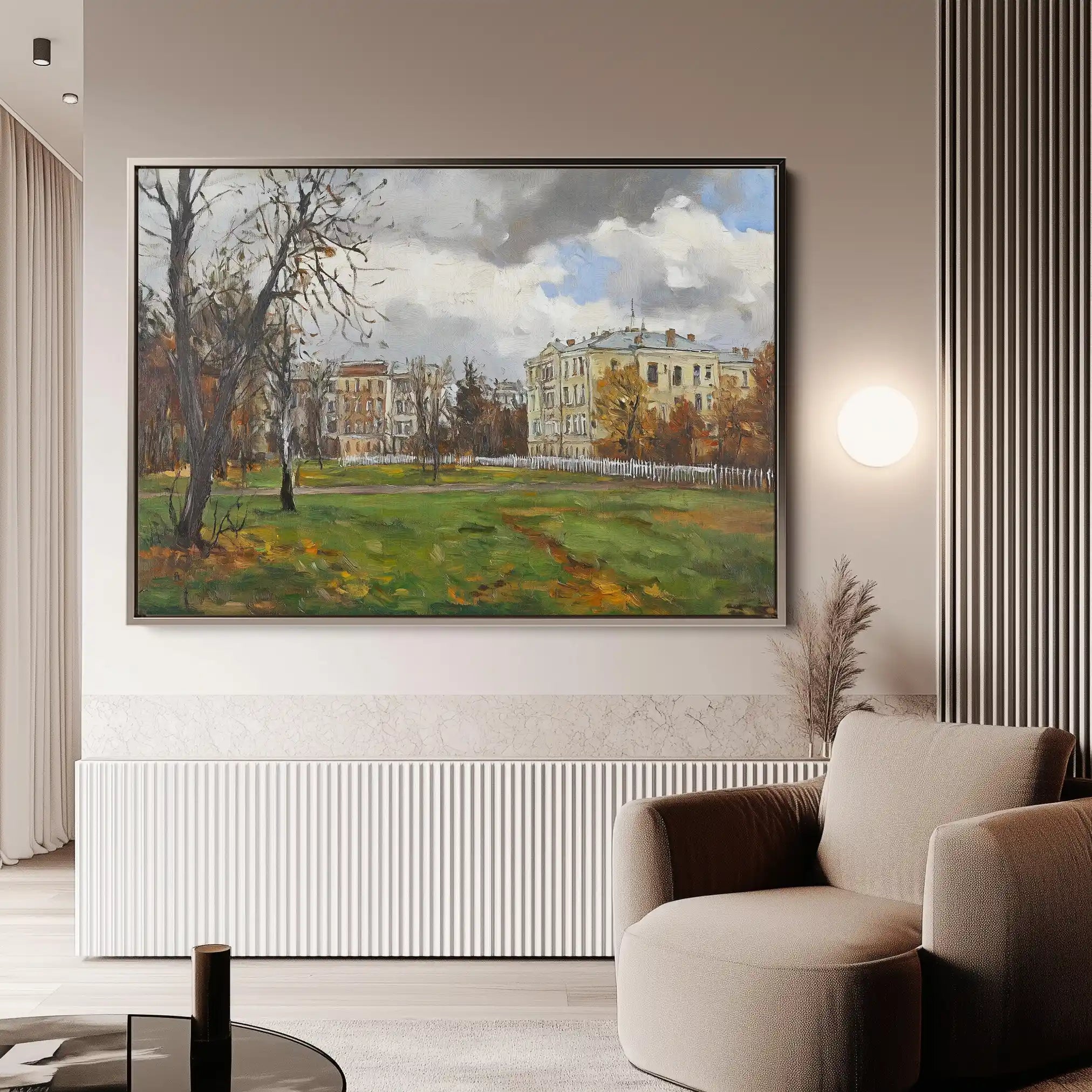 Landscape 275 Canvas Art 90 x 60 cm / Stretched on hidden frame