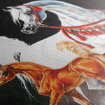 Horses 276 Canvas Art 90 x 60 cm / Stretched on hidden frame