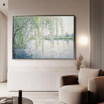 Landscape 276 Canvas Art 90 x 60 cm / Stretched on hidden frame