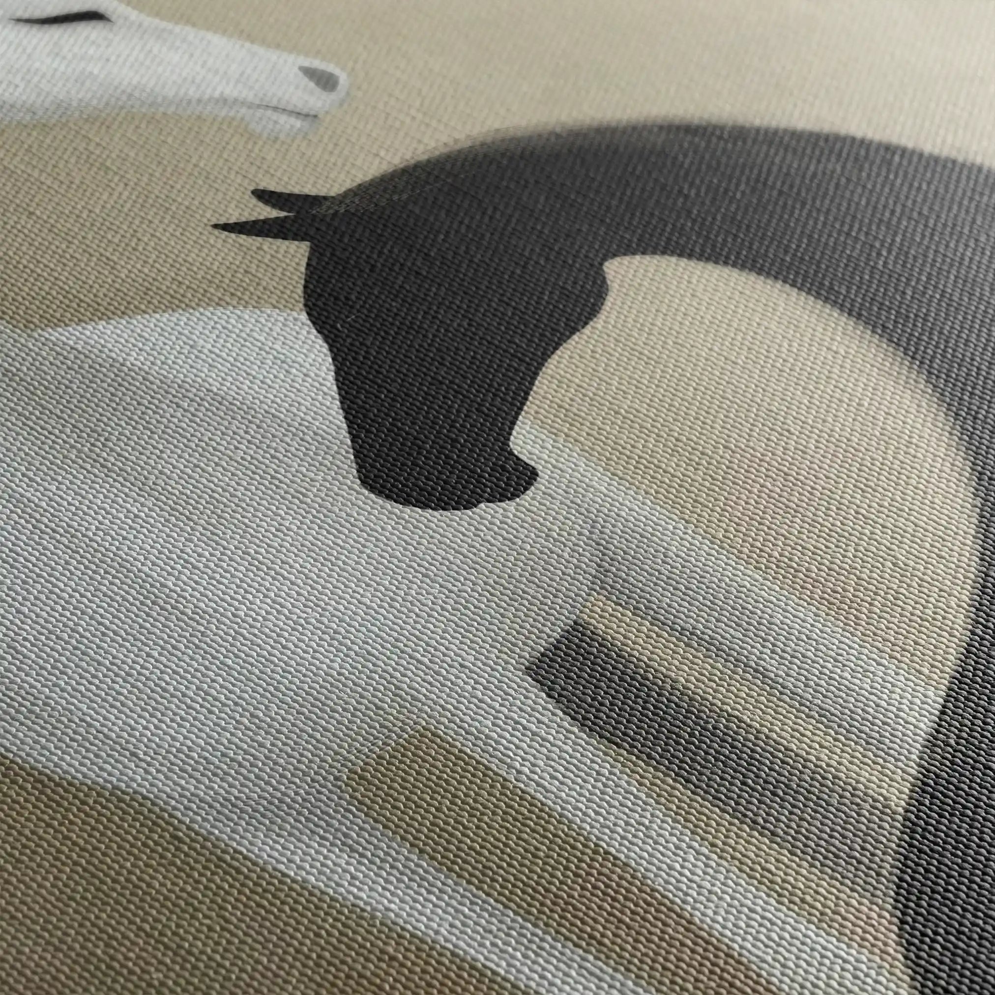 Horses 277 Canvas Art 90 x 60 cm / Stretched on hidden frame