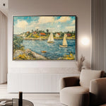 Landscape 277 Canvas Art 90 x 60 cm / Stretched on hidden frame