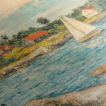 Landscape 277 Canvas Art 90 x 60 cm / Stretched on hidden frame