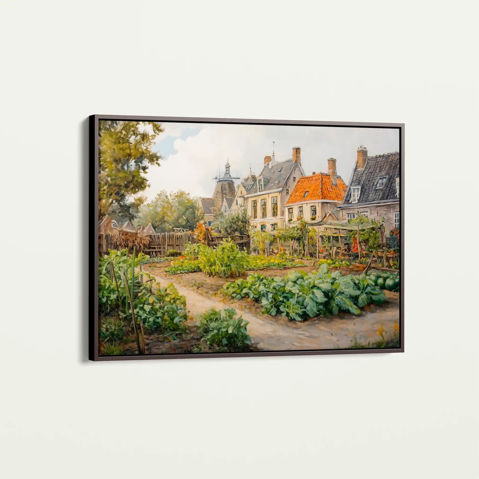 Landscape 278 Canvas Art 90 x 60 cm / Stretched on hidden frame