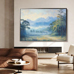 Landscape 279 Canvas Art 90 x 60 cm / Stretched on hidden frame