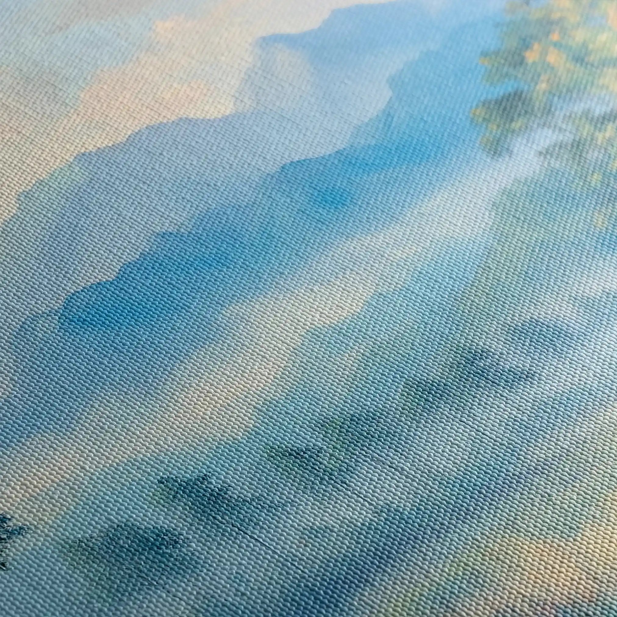 Landscape 279 Canvas Art 90 x 60 cm / Stretched on hidden frame