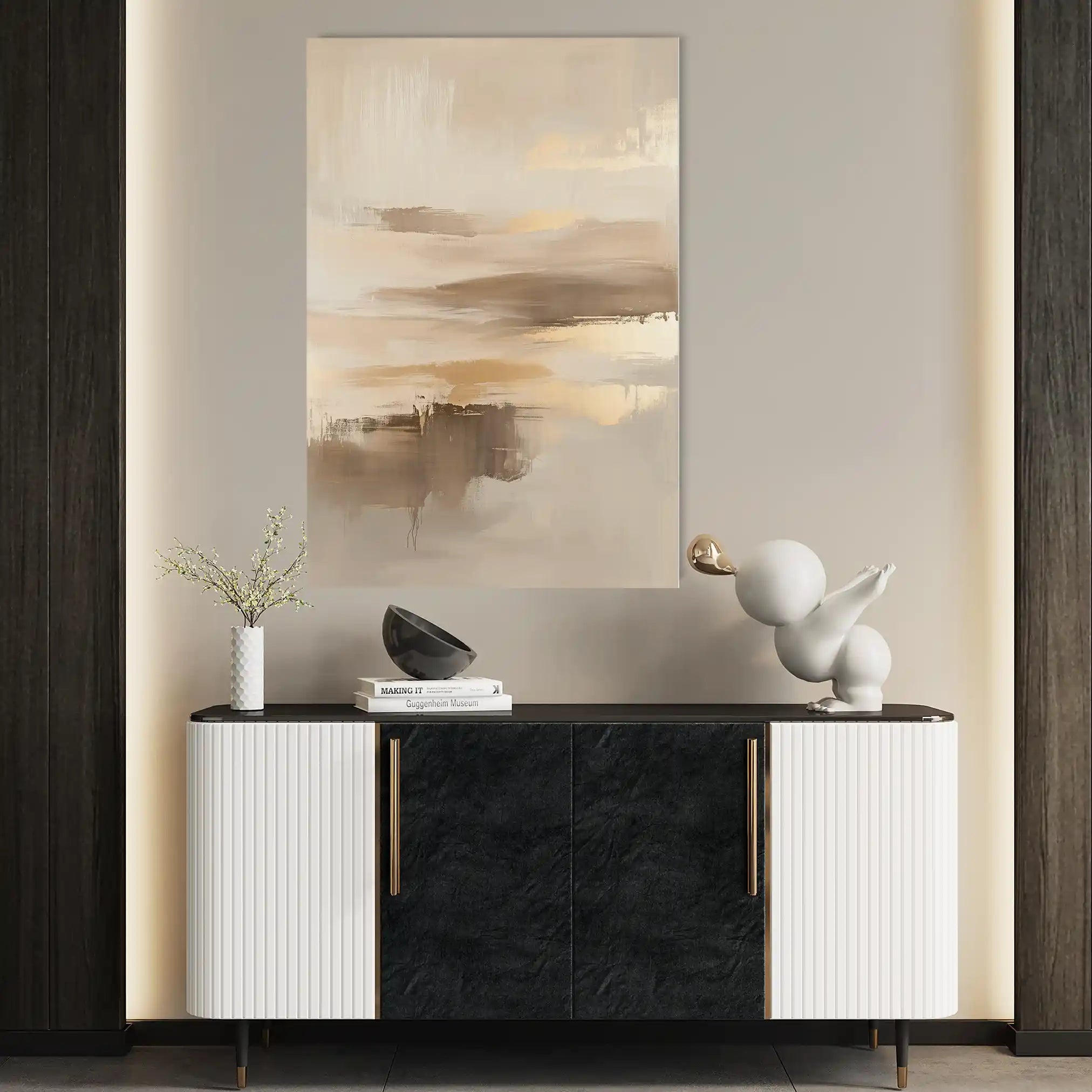 Abstract 283 Canvas Art 60 x 40 cm / Stretched on hidden frame