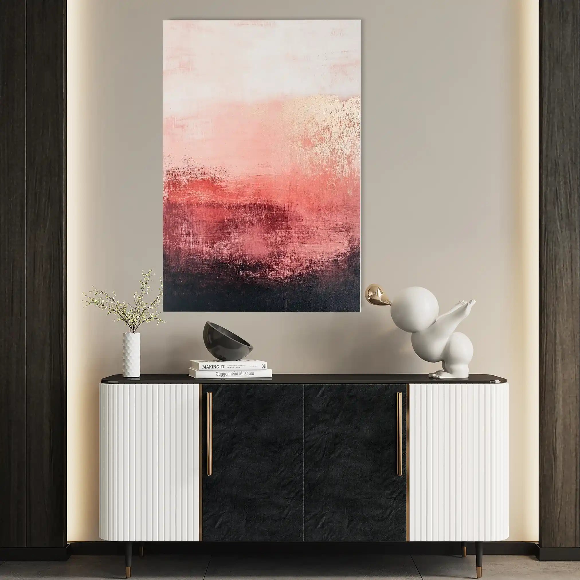 Abstract 284 Canvas Art 60 x 40 cm / Stretched on hidden frame