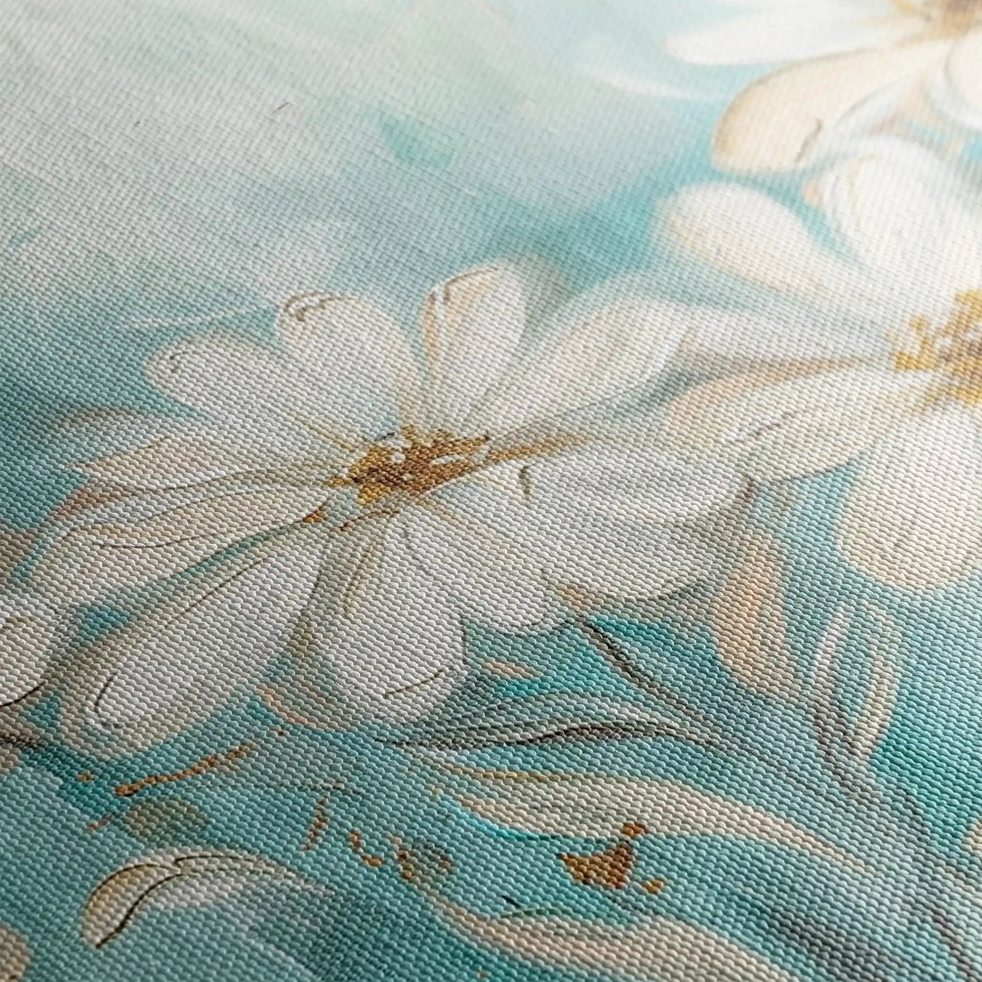 Floral Canvas Wall Art WAD284-F 90 x 60 cm / Stretched on hidden frame