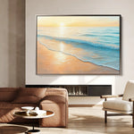 Landscape 284 Canvas Art 90 x 60 cm / Stretched on hidden frame