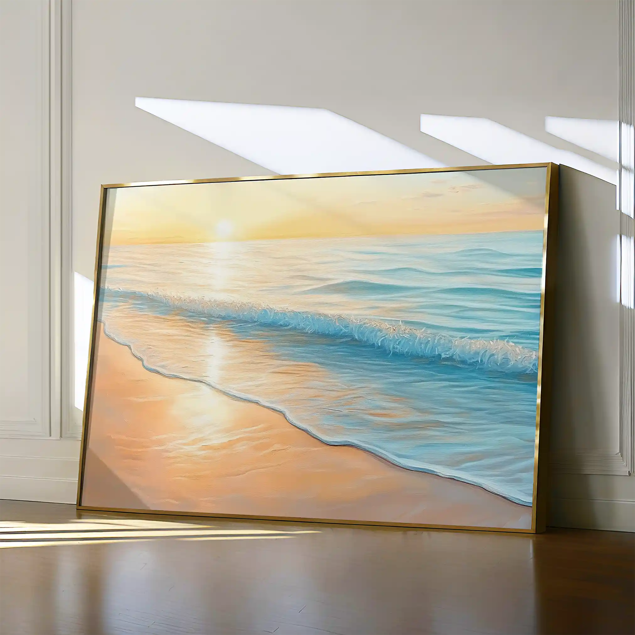 Landscape 284 Canvas Art 90 x 60 cm / Stretched on hidden frame