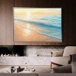 Landscape 284 Canvas Art 90 x 60 cm / Stretched on hidden frame