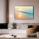 Landscape 284 Canvas Art 90 x 60 cm / Stretched on hidden frame