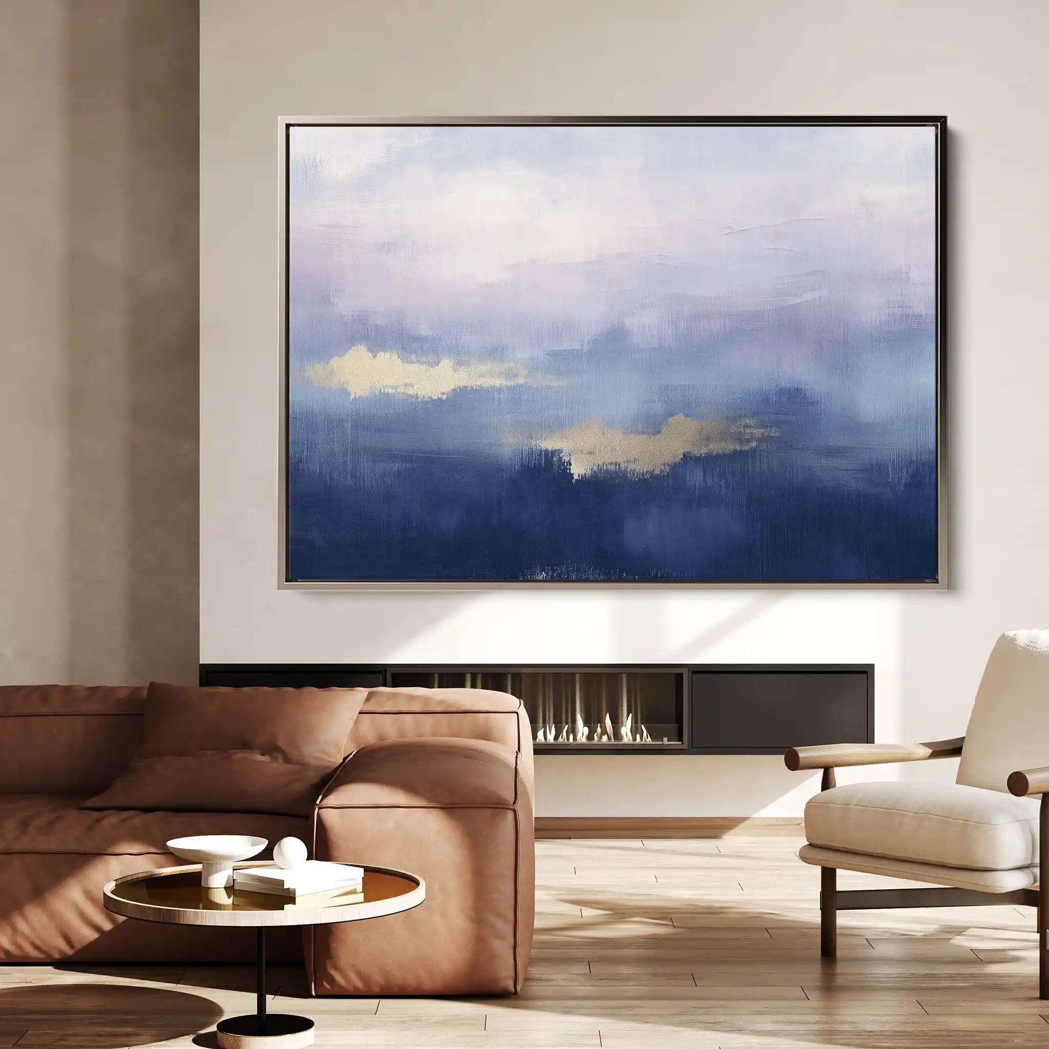 Abstract 285 Canvas Art 60 x 40 cm / Stretched on hidden frame